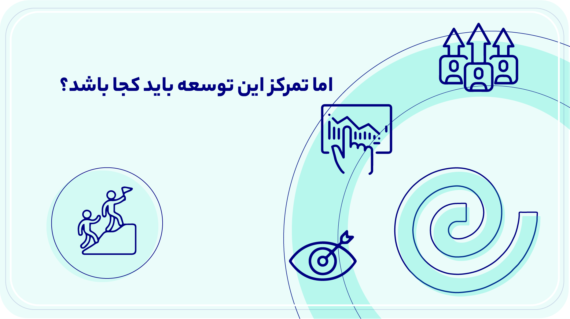 اما تمرکز این توسعه باید کجا باشد؟