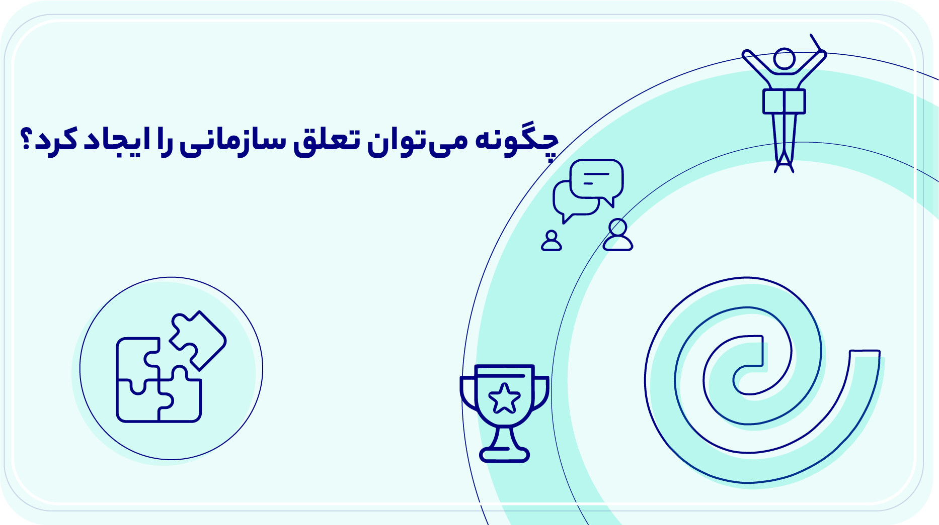 چگونه می‌توان تعلق سازمانی را ایجاد کرد؟